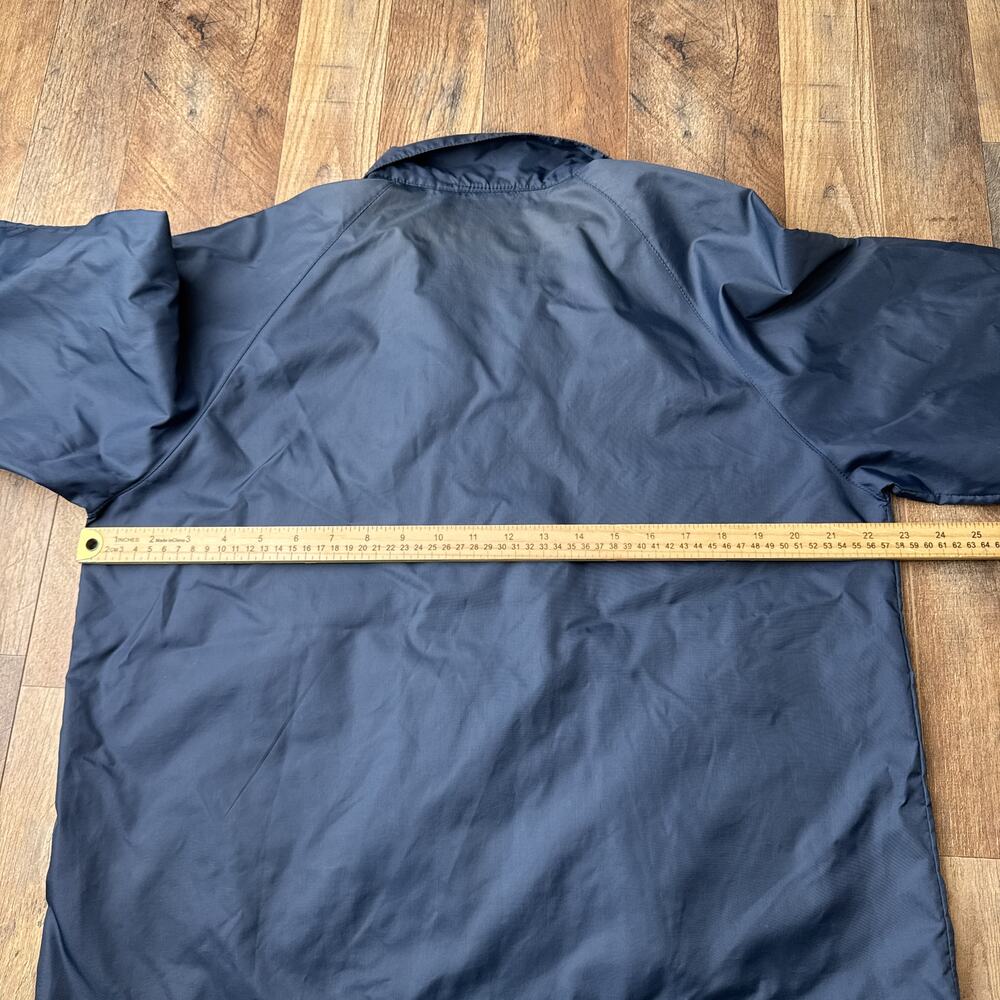 Vintage 80s Lacoste Jacket Men's Large‎ Blue Windbreaker Waterproof Golf 6067 - Picture 11 of 13